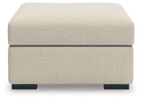 LadyMae - Oversized Accent Ottoman - Twill