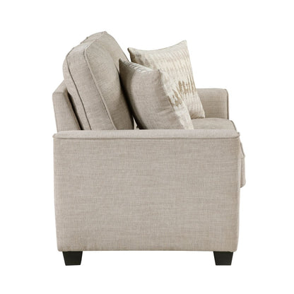 Zander - Sofa & Loveseat - Taupe