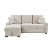 Waitsfield - Sectional With Chaise, Pull-Out Bed And Hidden Storage