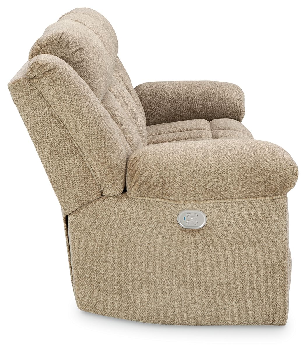 Tip-Off - Power Reclining Sofa With Adj Headrest