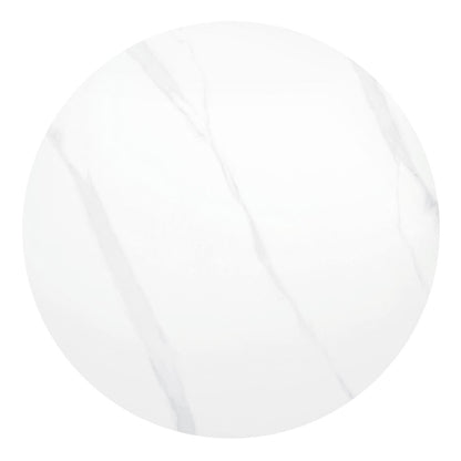 Thea - Dining Table - Black / White