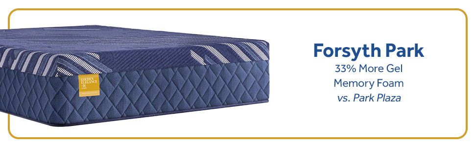 Golden Elegance - Forsyth Park Soft Mattress