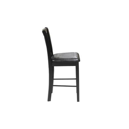 Norman - 5 Piece Pack Counter Height Set - Black