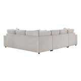 Myrtle - 3 Piece Sectional With Pull-Out Bed And Hidden Storage - Beige