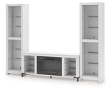 Brollevi - 3-Piece Entertainment Center - White