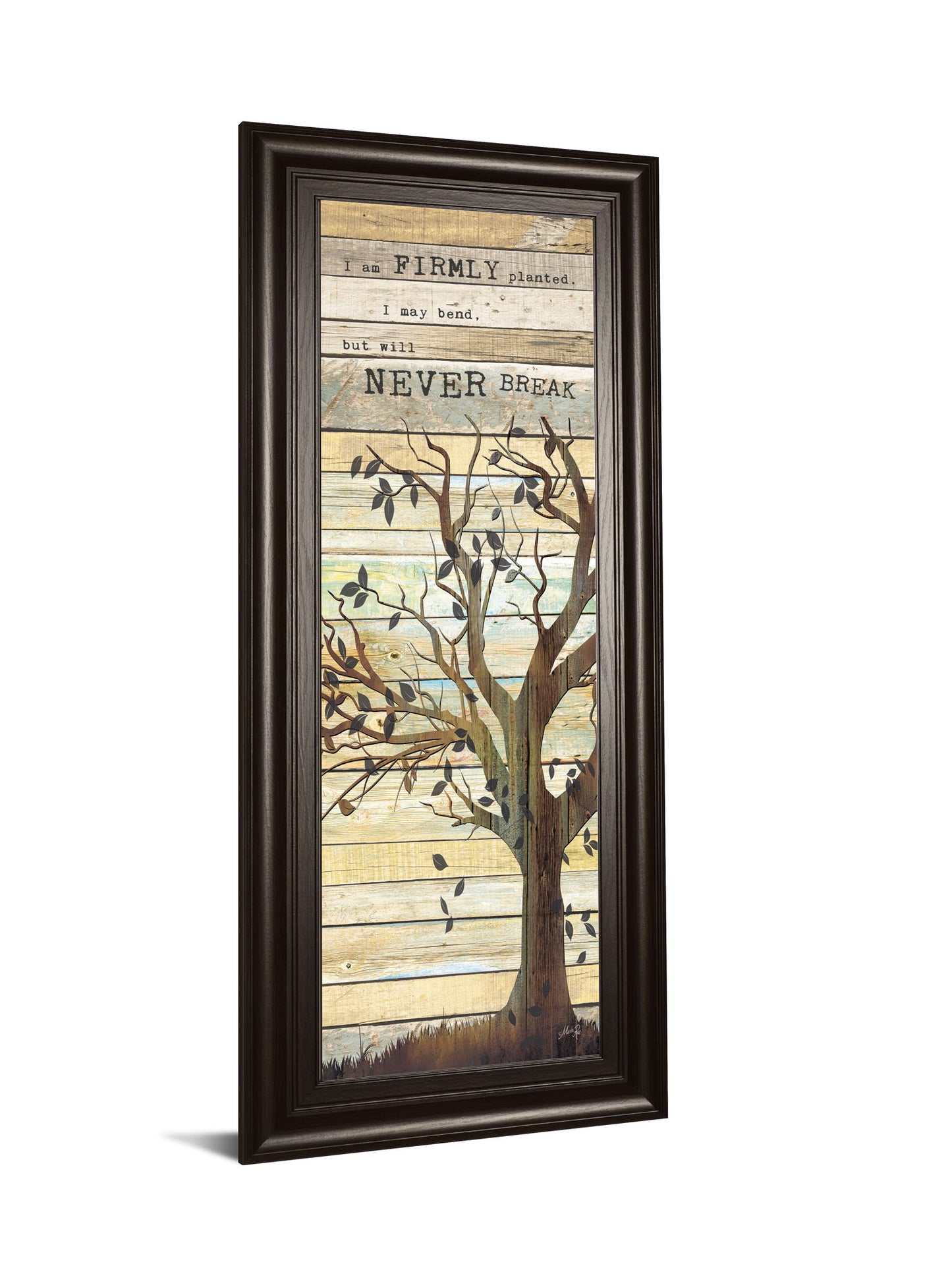 I Am Firmly Planted By Marla Rae - Framed Print Wall Art - Beige