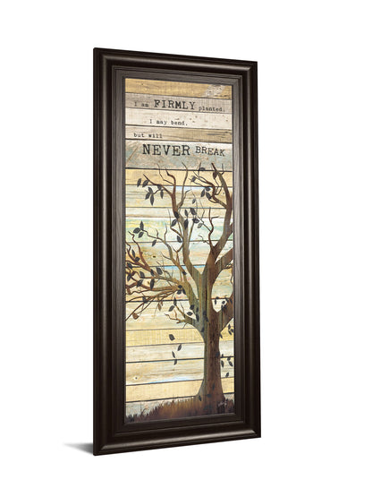 I Am Firmly Planted By Marla Rae - Framed Print Wall Art - Beige