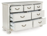 Montelaine - Dresser - Antique White