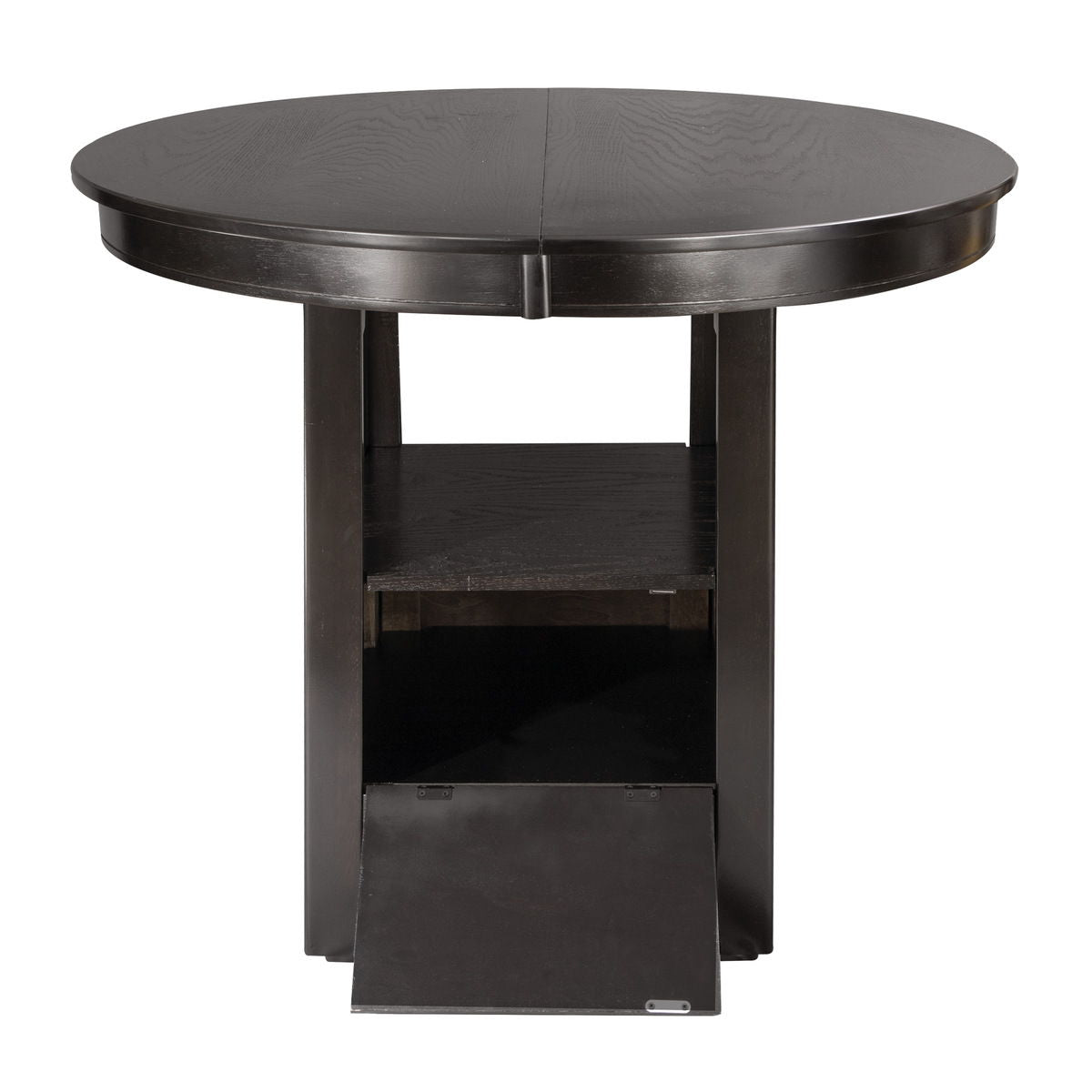 Junipero - Round / Oval Counter Height Table With Storage Base