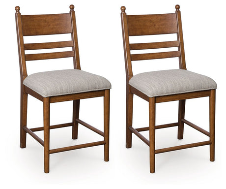 Greddinton - Upholstered Barstool (Set of 2)