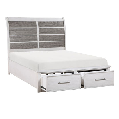 Ambrose - Platform Bed With Storage Footboard