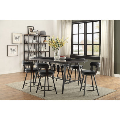Tempa - Swivel Counter Height Chair (Set of 2)