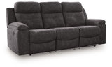 Brysonview - Reclining Sofa - Charcoal