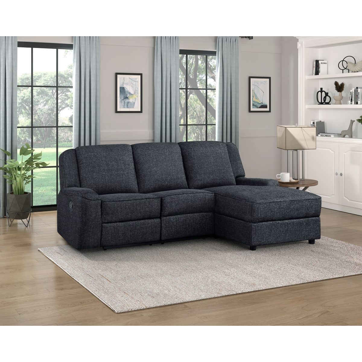 Monterey - 2 Piece Reclining Sectional With Right Chaise