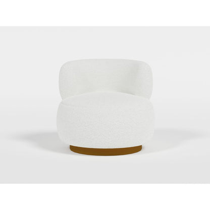 Novella - Swivel Chair - White