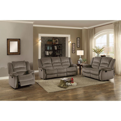 Jarita - Double Reclining Sofa - Chocolate