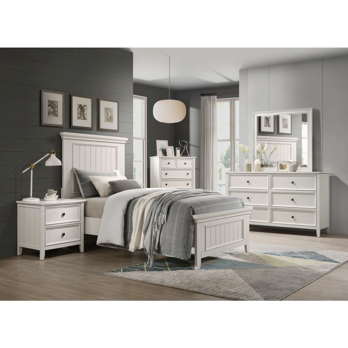 Donahue - Nightstand - White