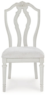 Montelaine - Dining Upholstered Side Chair (Set of 2) - Antique White