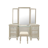 Celandine - Vanity Stool - Off-White