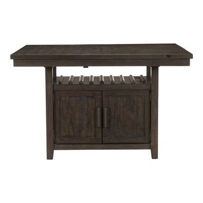 Oxton - 5 Piece Set (Table & 4 Side Chairs) - Brown