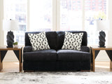 Furniture City - MS - Ashley Furniture - Whitmore Manor Living Room - Loveseat / Black Pearl - 8040435