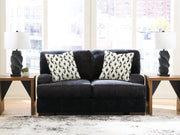 Furniture City - MS - Ashley Furniture - Whitmore Manor Living Room - Loveseat / Black Pearl - 8040435