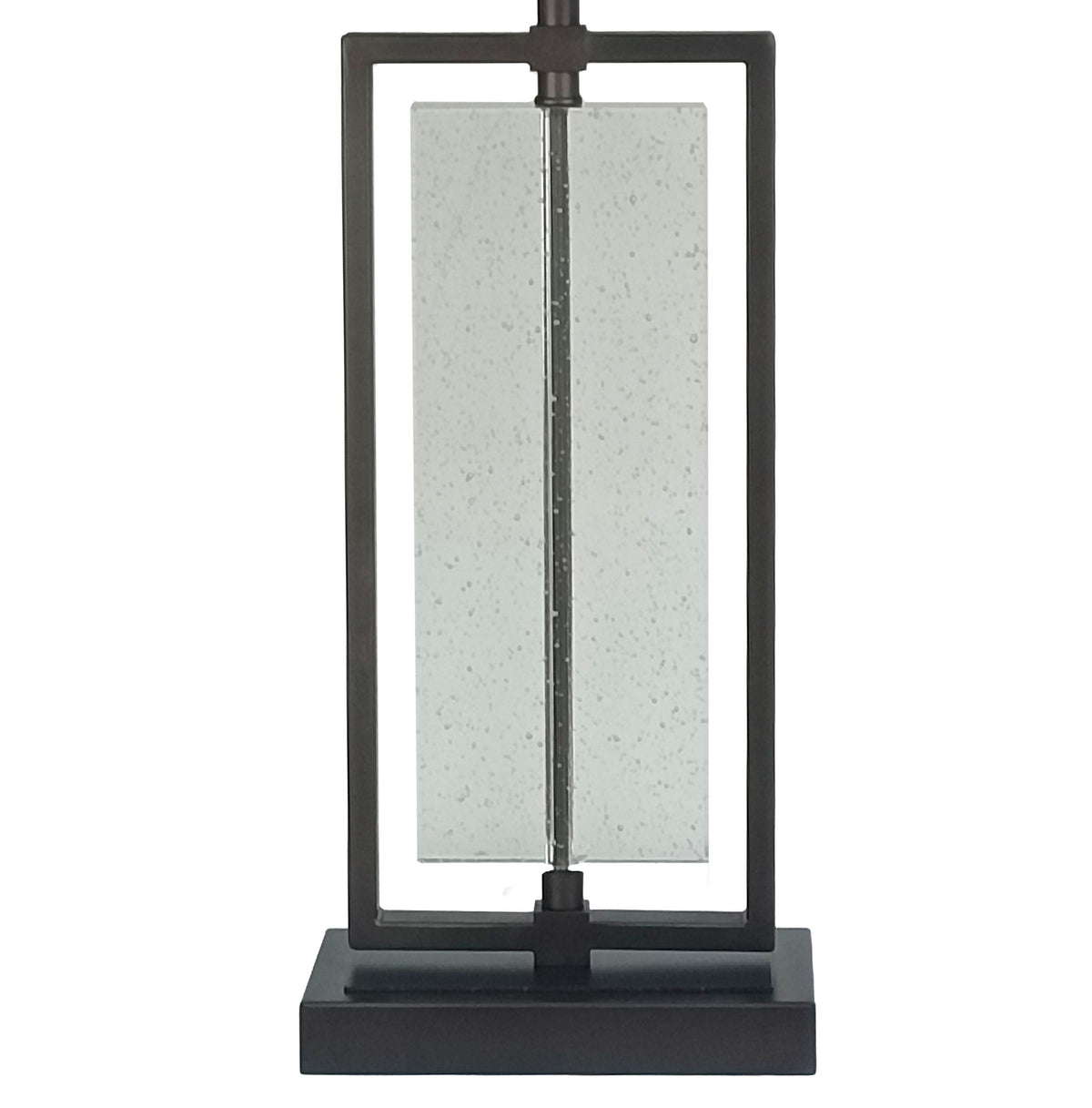 Stillwater Frame - 30 X 17 - Metal Table Lamp (Set of 2) - Gray Slate