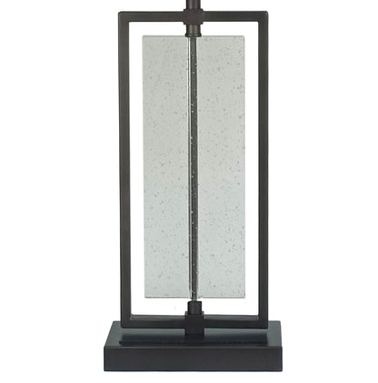 Stillwater Frame - 30 X 17 - Metal Table Lamp (Set of 2) - Gray Slate