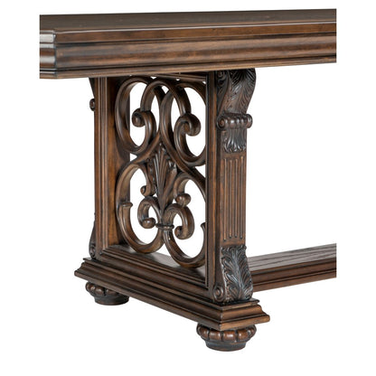 Bergen - 5 Piece Dining Room Set (Table & 4 Side Chairs) - Oak