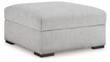 Gabyleigh - Ottoman With Storage - Nickel