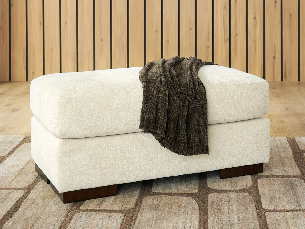 Furniture City - MS - Ashley Furniture - Jayne Park Living Room - Ottoman / Sand - PC8150614