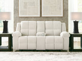 Furniture City - MS - Ashley Furniture - Orlen Living Room - DBL Rec Loveseat w/Console / Winter - 8160294
