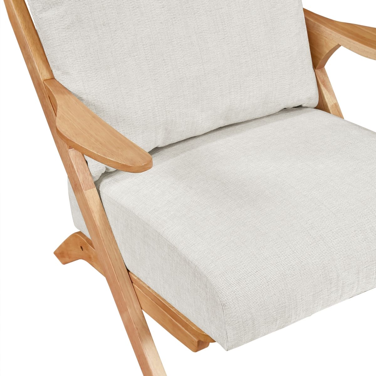 Lennox - Accent Chair - Light Brown Frame