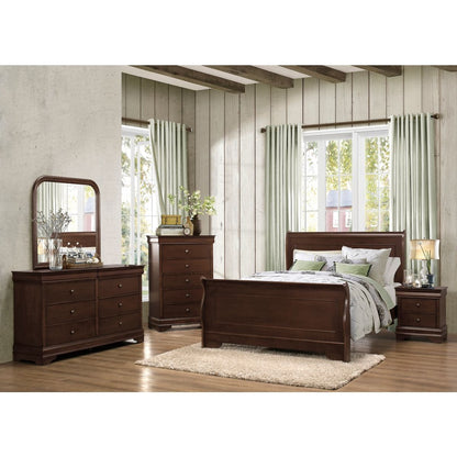 Abbeville - Nightstand With Hidden Drawer - Cherry