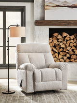 Furniture City - MS - Ashley Furniture - Hoyne Park Living Room - Rocker Recliner / Cobble Stone - PC8281525