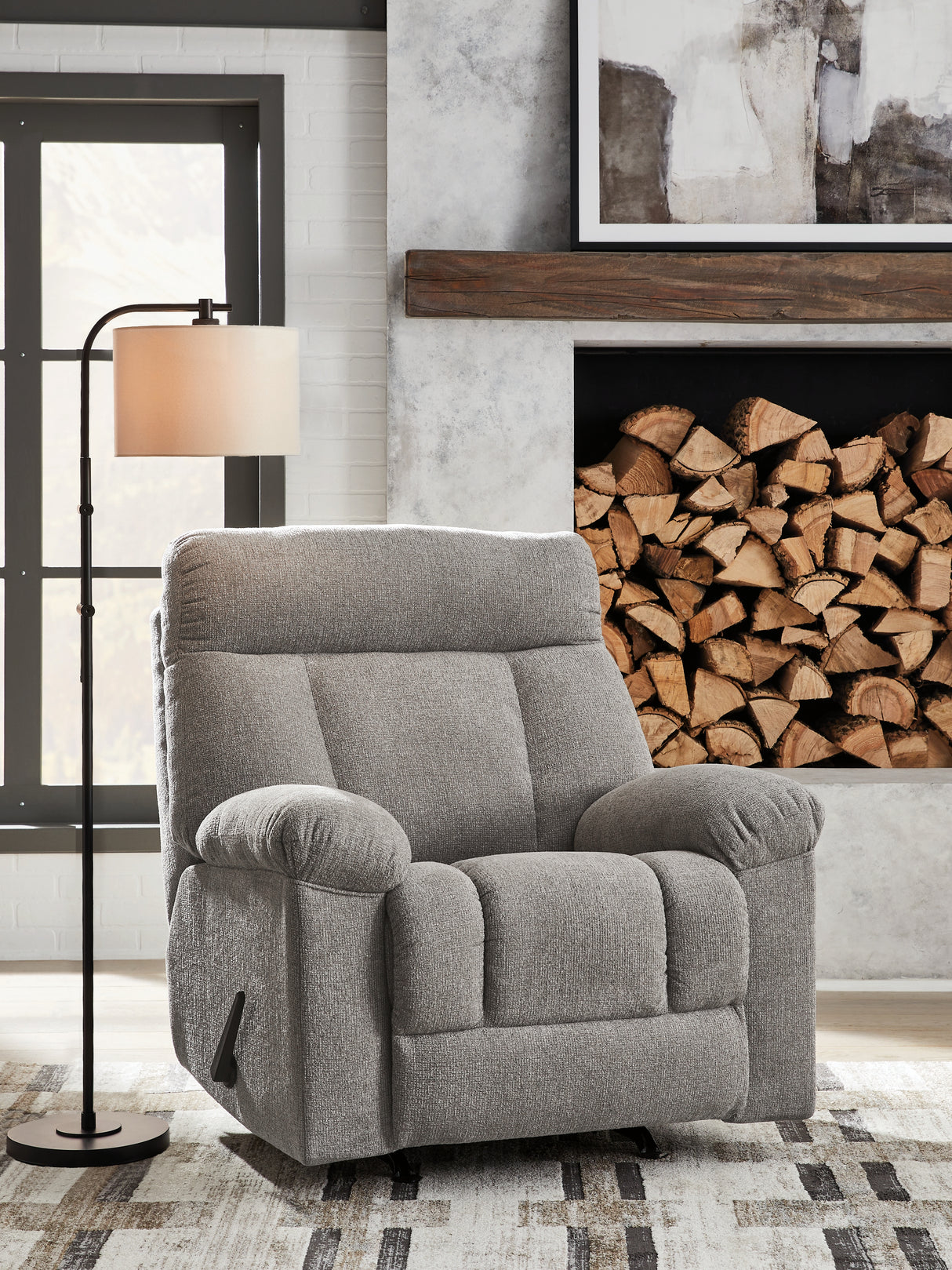 Furniture City - MS - Ashley Furniture - Hoyne Park Living Room - Rocker Recliner - PC8281625