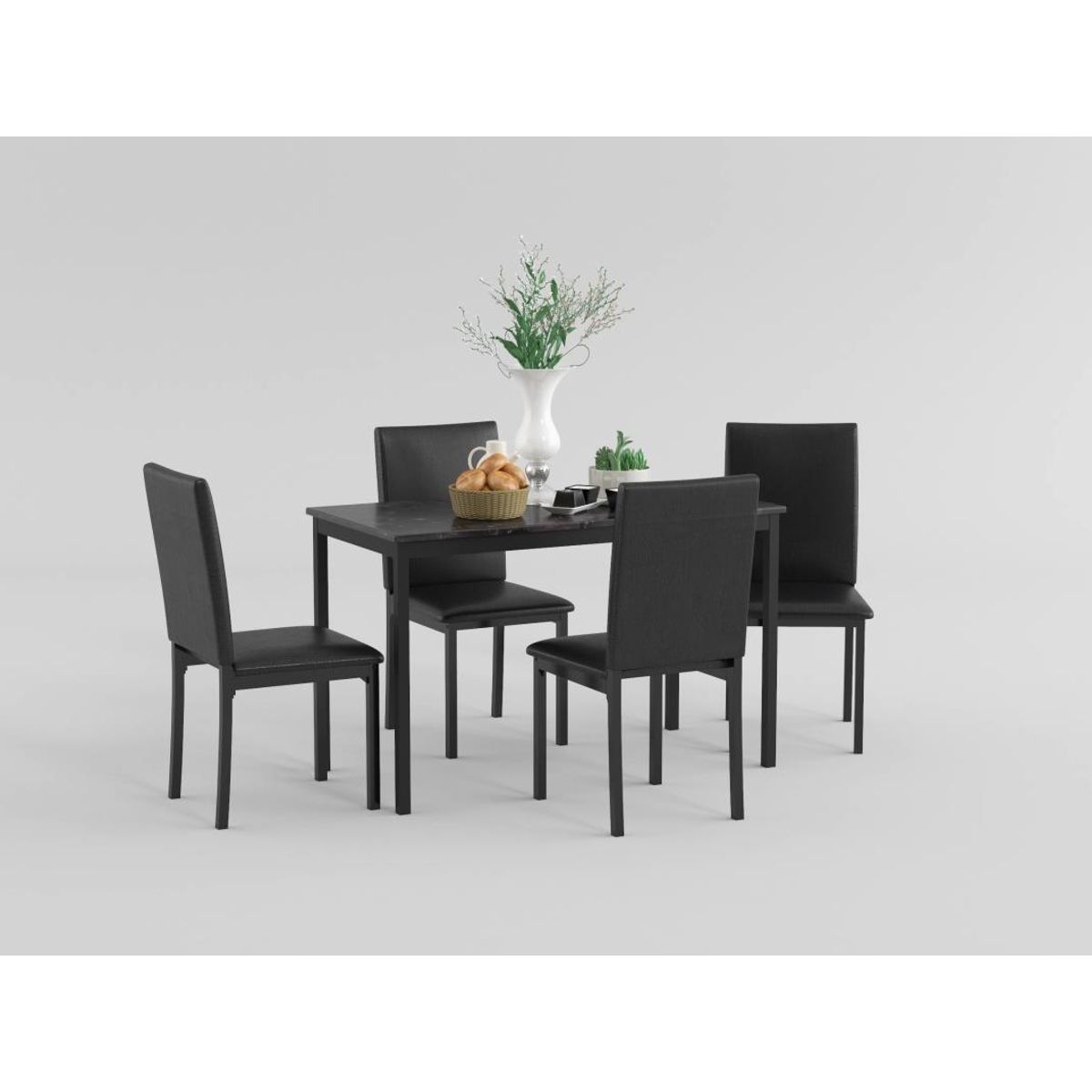 Tempe - Side Chair (Set of 4) - Black