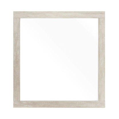 Aspen - Mirror - Natural Oak