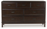 Vanmore - Dresser - Dark Brown
