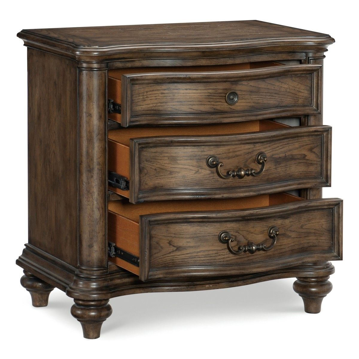 Heath Court - Nightstand - Brown