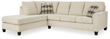 Furniture City - MS - Ashley Furniture - Abinger Sectional - RAF 2-Piece Sleeper Sectional with Chaise / Natural - 83904S3