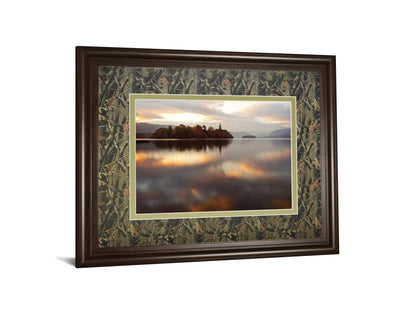 Golden Lake By Peter Adams - Dark Gray