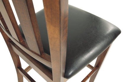Ralene - Upholstered Barstool (Set of 2) - Medium Brown