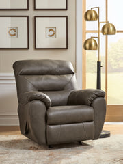 Furniture City - MS - Ashley Furniture - Elksworth Living Room - Rocker Recliner / Ash - PC8400325