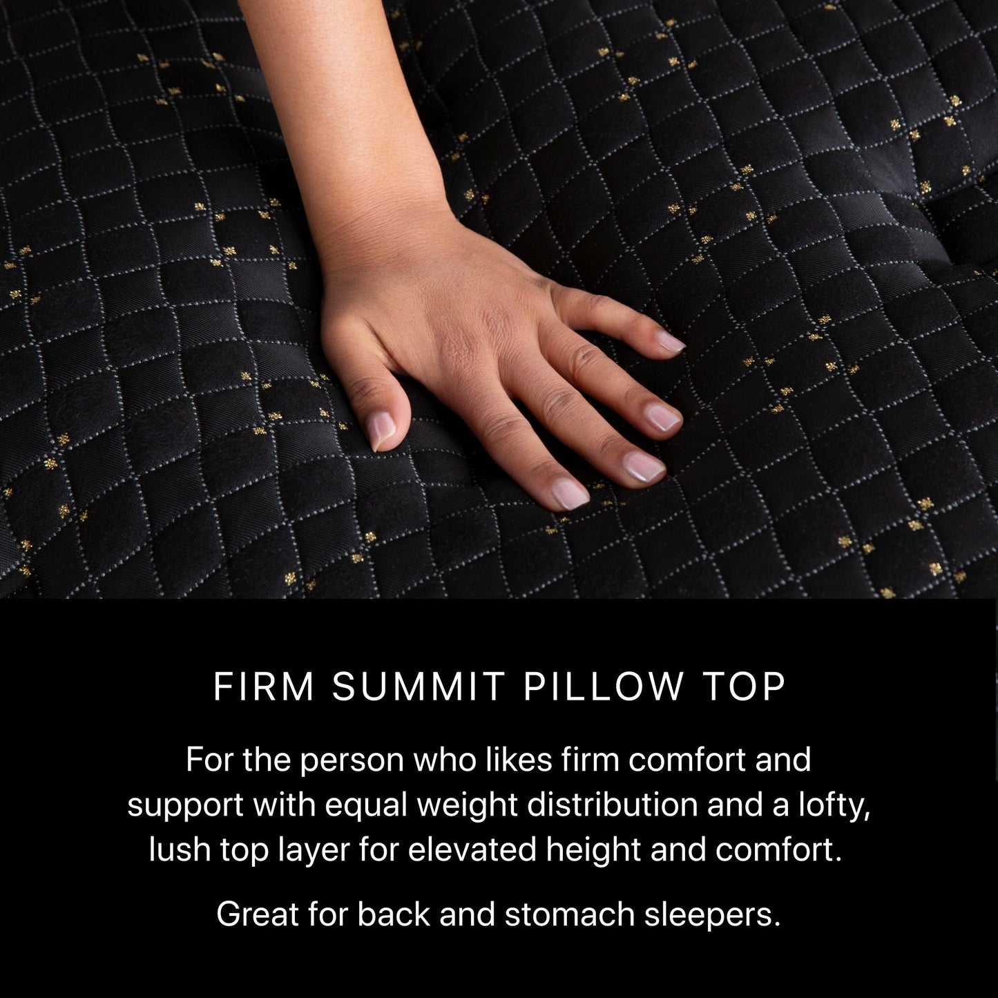 Beautyrest Black - 17.5" Series Four Firm Pillow Top Mattress