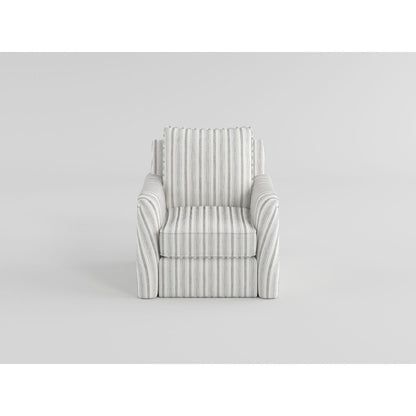 Bowden - Swivel Chair - Pearl Silver