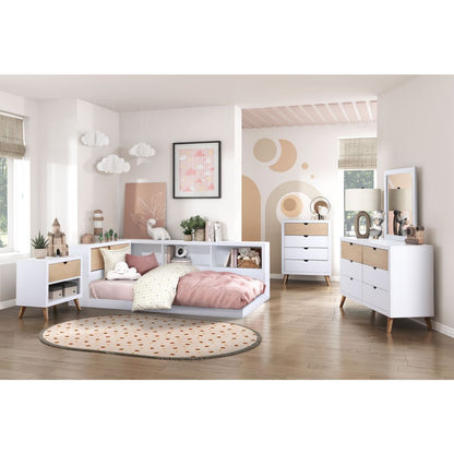 Asker - Nightstand - Brown
