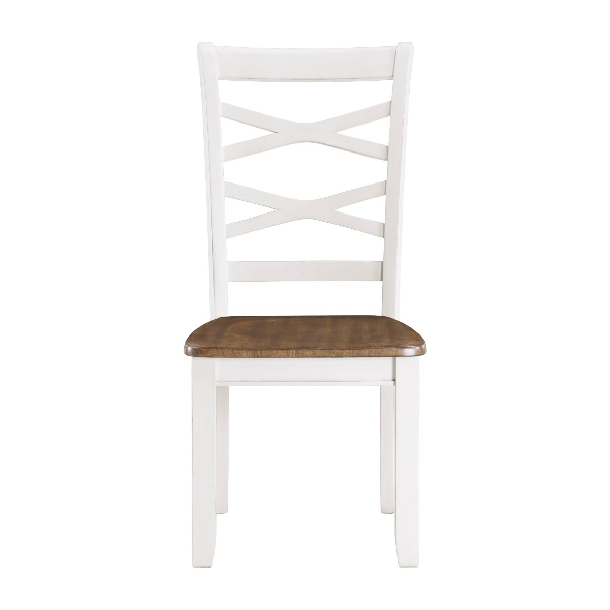 Dobson - 7 Piece Dinette Set - White / Cherry