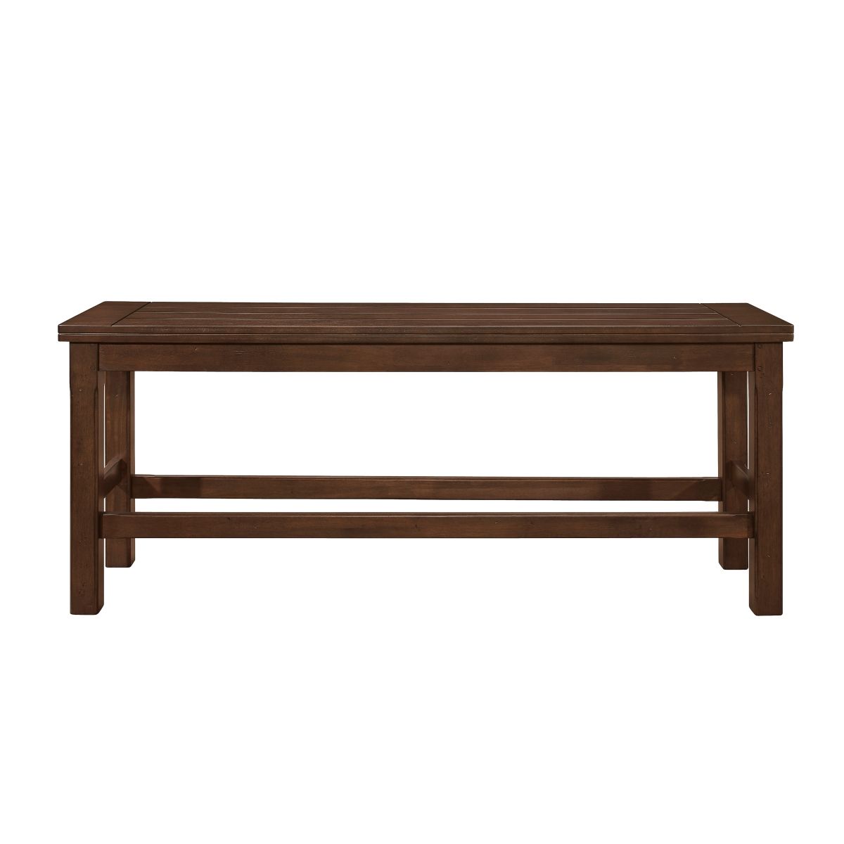 Schleiger - Counter Height Bench - Brown