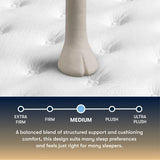 Perfect Sleeper - 13" Cascade Canyon Medium Mattress